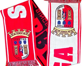 scarf sporting braga portugal football club fans supporter  gift