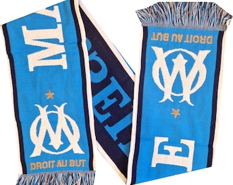Bufanda del Marsella, regalo para aficionados del club de fútbol francés.