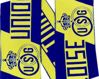 Bufanda USG Union Saint Gilloise, Bélgica, para aficionados del club de fútbol, colección de regalos para seguidores.