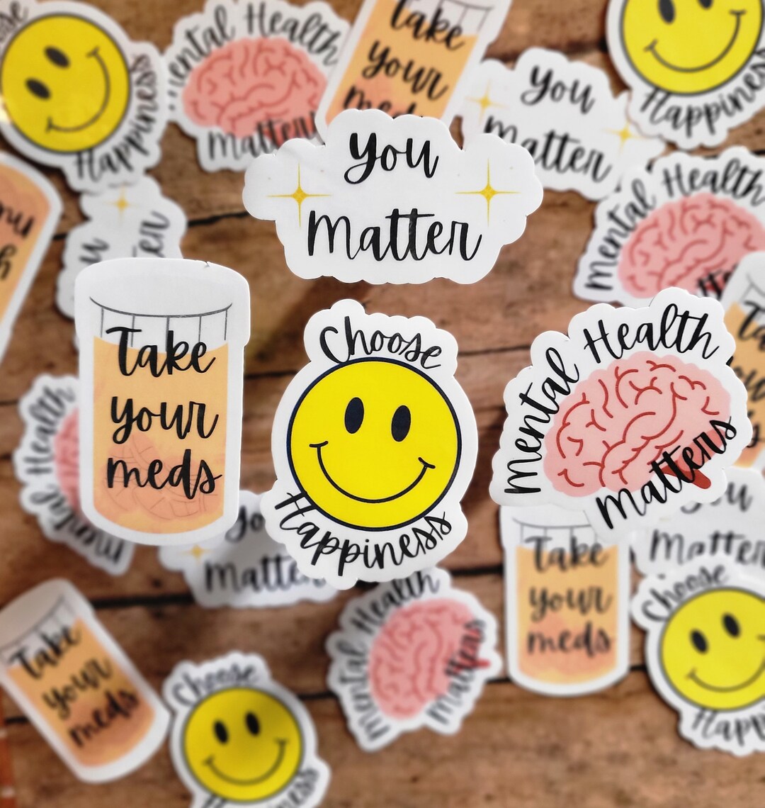 Mental Health Sticker Pack You Matter Sticker Mental Health Matters ...