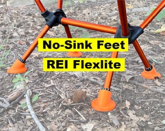 REI Flexlite Chair Feet: No-Sink- Air, Camp, Camp Boss