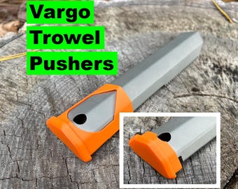 Poussoir pour truelle Vargo, outil de creusement en titane pour creuser