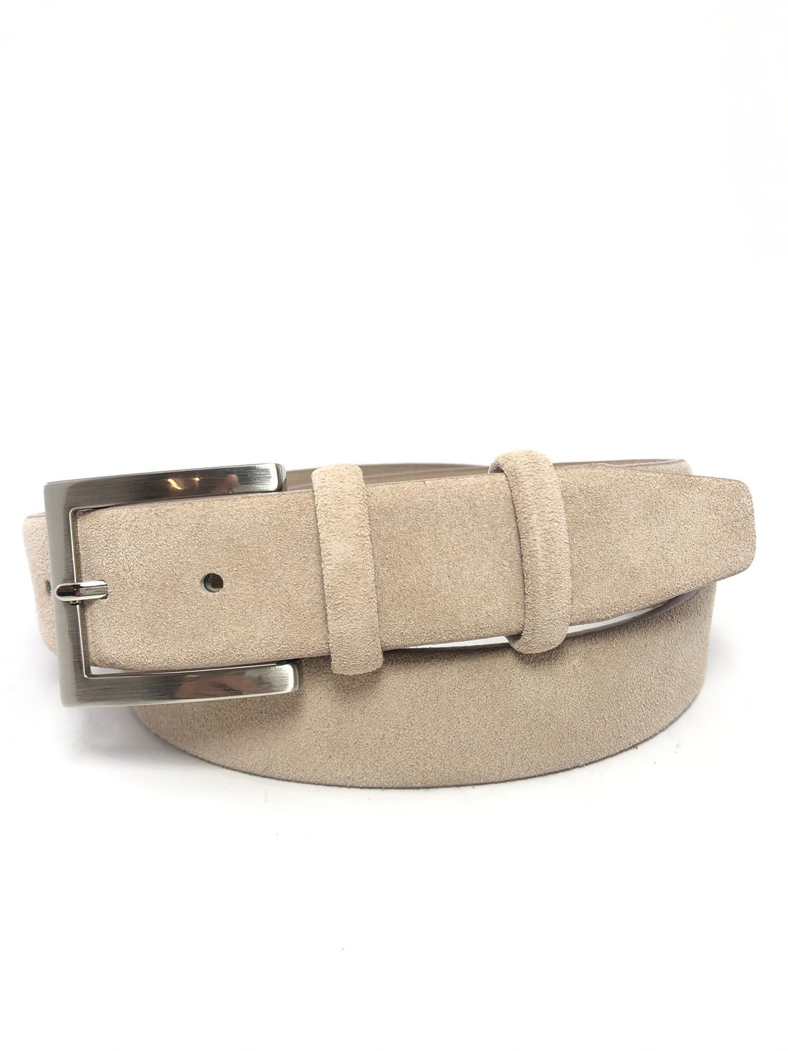 35cm Beige Suede Belts Waist Belts Handmade Real Leather Etsy