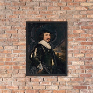Portrait Of A Man In A Wide Brimmed Hat