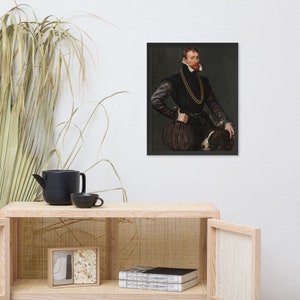 Portrait of a Gentleman Framed Print