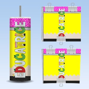 Dessin Tumbler Educatrice,French Sublimation Tumbler,Teacher Sublimation Gift,Educator Sublimation Design,Gift For Teacher