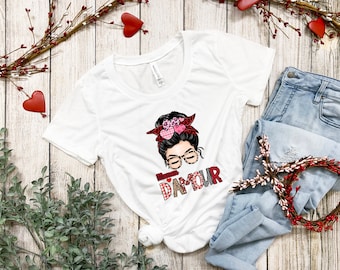 Maman D'amour St-Valentin, French Sublimation Design, Sublimation Francais
