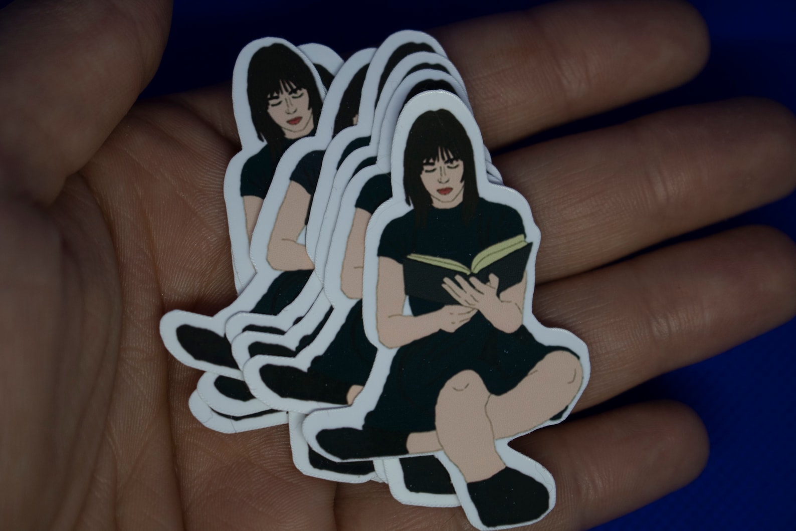 Reading sticker Etsy