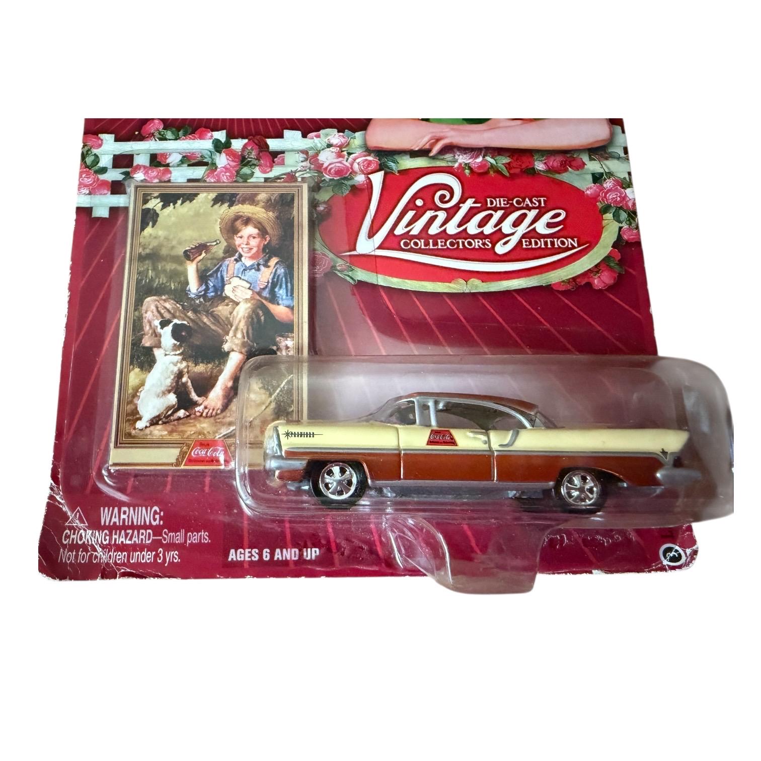 Vintage 2004 Johnny Lightning Coca-cola Die-cast Car With Trading