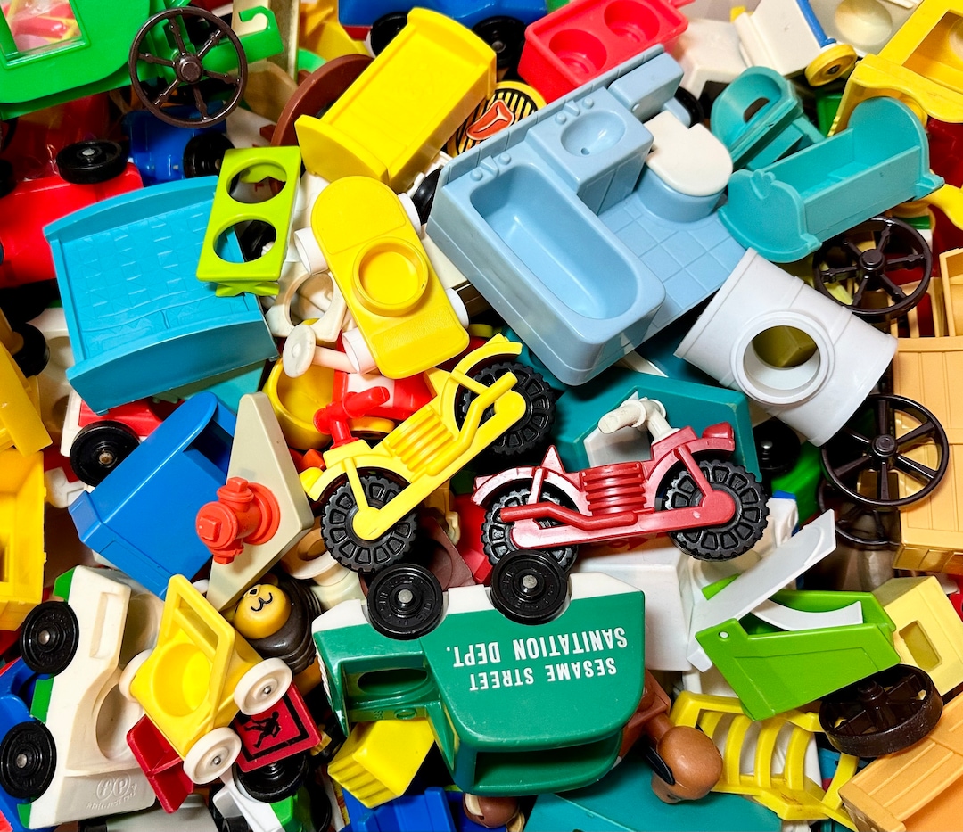 Fisher Price Little People Motorcycle Highchair Table Chair Couch