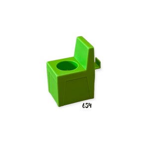 Fisher Price Little People Green Lifeguard Chair with Hook for Life Preserver Vintage Toy Play Family Swimming Pool Replacement Parts