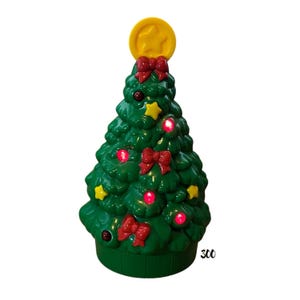 Fisher Price Little People Rare 2004 Christmas Tree with Music & Lights Vintage Toy Christmas Discovery Park Replacement Parts