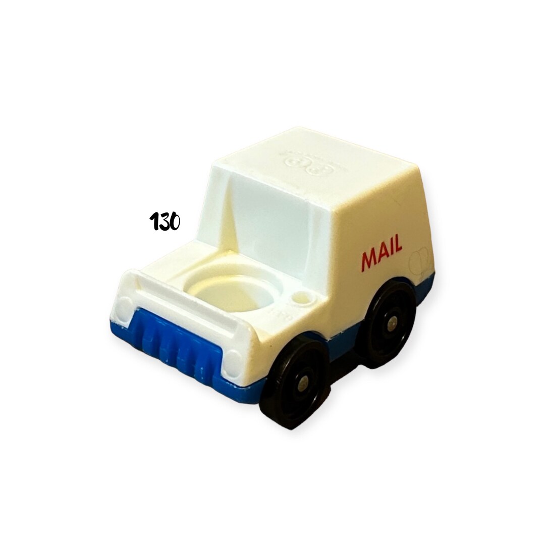 Fisher Price Little People Mail Truck for Mailman Post Office Vehicle