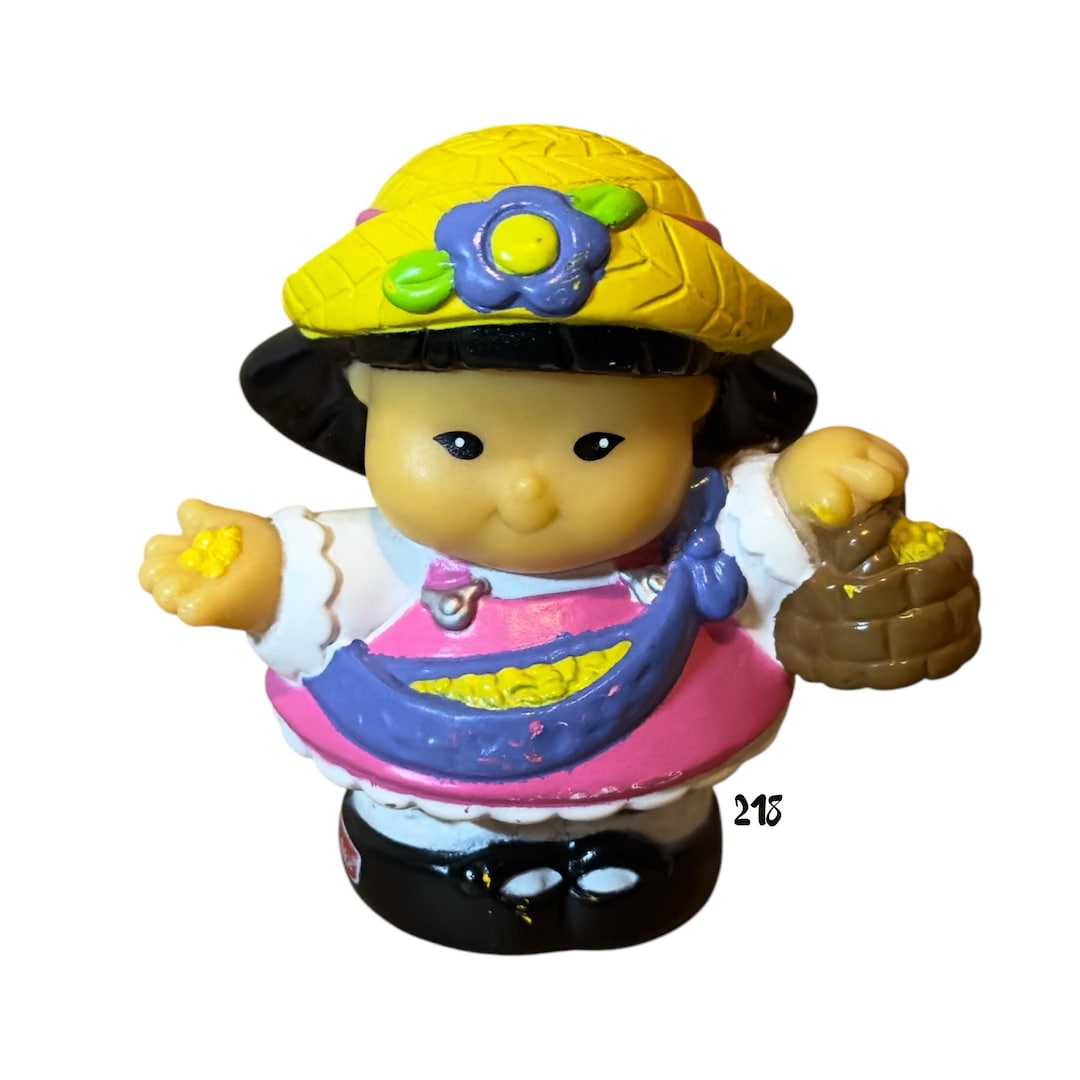 Fisher Price Little People 2003 Figure Farmer Sonya Lee Girl With