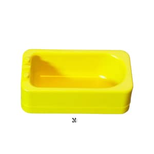 Fisher Price Little People Yellow Bathtub Bath Tub Bathroom Vintage Toy Play Family House Bath Utility Room Replacement Parts