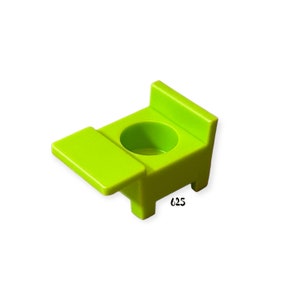 Fisher Price Little People Lime Green School Desk Chair for Students Vintage Toy Play Family School Nursery Replacement Parts