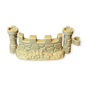 Fisher Price Little People 2003 Stone Fence Section Garden Farm Barn Vintage Toy Castle Royal Lil’ Kingdom Replacement Parts