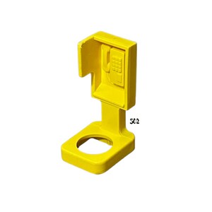 Fisher Price Little People Yellow Pay Phone Telephone Booth Vintage Toy Play Family Garage Main Street Village Replacement Parts