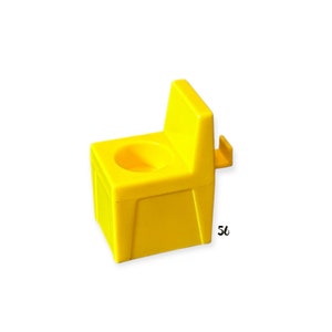 Fisher Price Little People Yellow Lifeguard Chair with Hook for Life Preserver Guard Vintage Toy Play Family Swimming Pool Replacement Parts