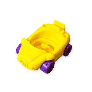 Fisher Price Little People 2004 Yellow Garage Car 1-Seater Vehicle Vintage Toy Play Family Action Ramps House Car Wash Replacement Parts