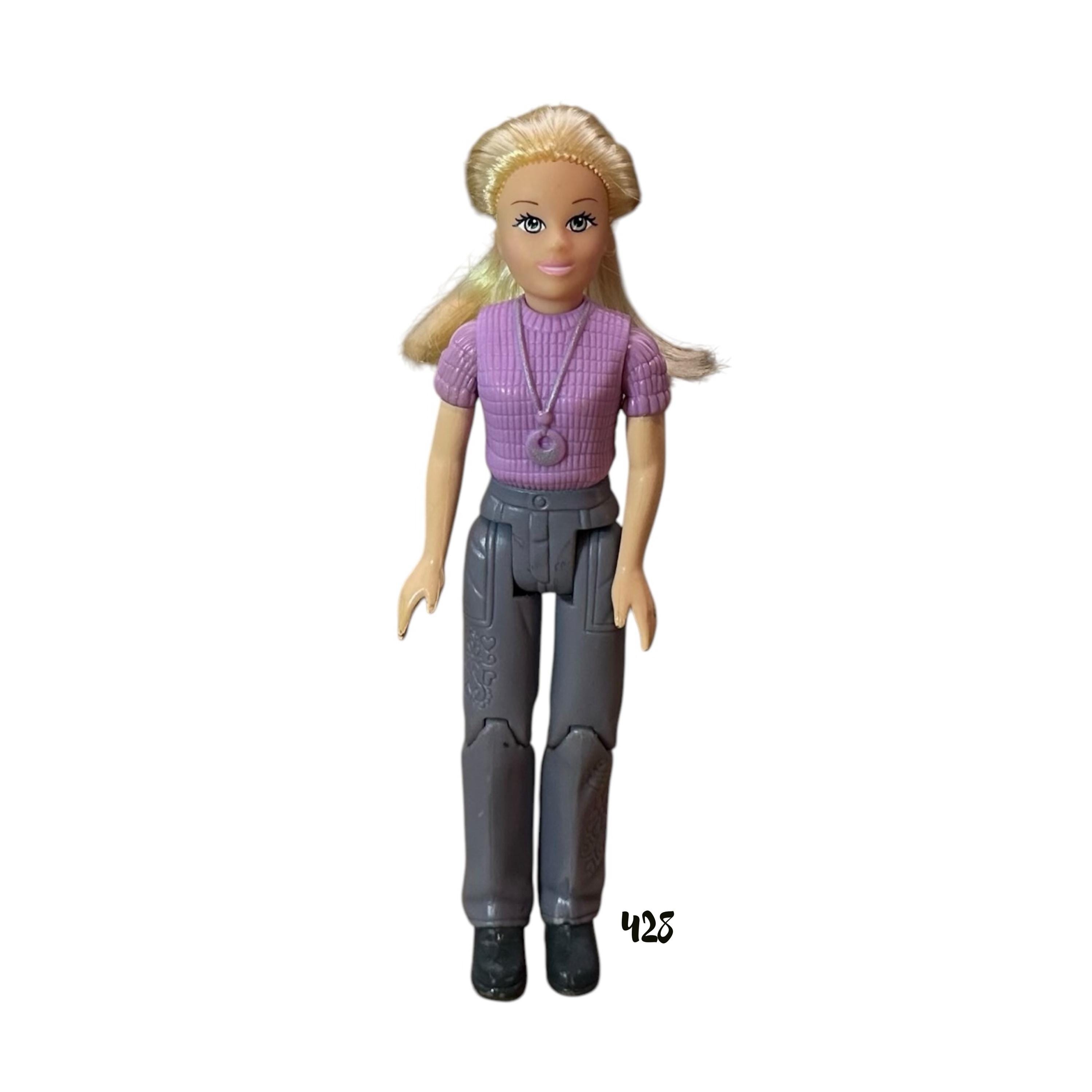 Replacement Girl Doll Figure For Fisher-Price Little People Barbie Dreamhouse Playset (Model HCF61) - View #9