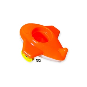 Fisher Price Little People 1-seat Orange Plane Airplane Yellow Wheels Vintage Toy Play Family Little Riders Replacement Parts