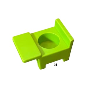 Fisher Price Little People School Desk Chair for Pupils Lime Green Vintage Toy Play Family School Nursery Replacement Parts