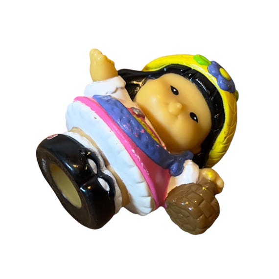 Fisher Price Little People 2003 Figure Farmer Sonya Lee Girl With