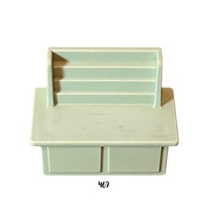 Fisher Price Little People Newspaper Stand Display Shelf Litho Vintage Toy Play Family Sesame Street Clubhouse Replacement Parts