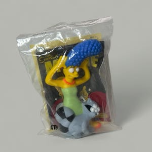 The Simpsons Movie Marge Figure – Burger King Kids Meal 2007 Toy in Sealed Bag