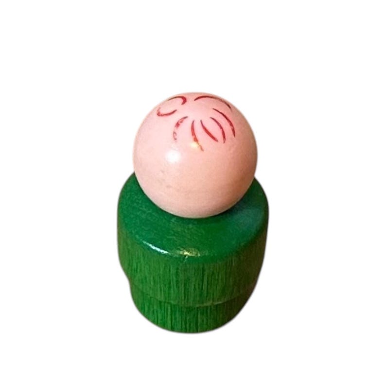 Fisher Price Little People WP Figure Green Boy Son Pupil Student