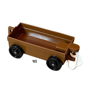 Fisher Price Little People Zoo Feed Cart Tram Car Vehicle Vintage Toy Play Family Zoo Replacement Parts