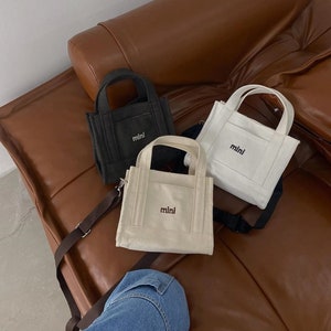 Your lockdown companion — mini monogram tote bag. Small but