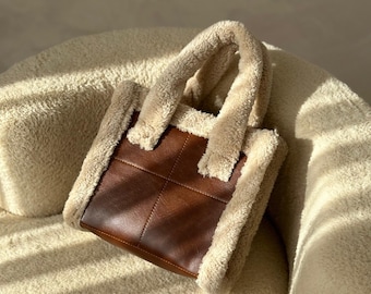 Mini bolso de lona - bolso de mujer pequeño - bolso de mano de mango superior - bolso de mano crossbody - bolso de hombro - mini bolso de mano - bolso