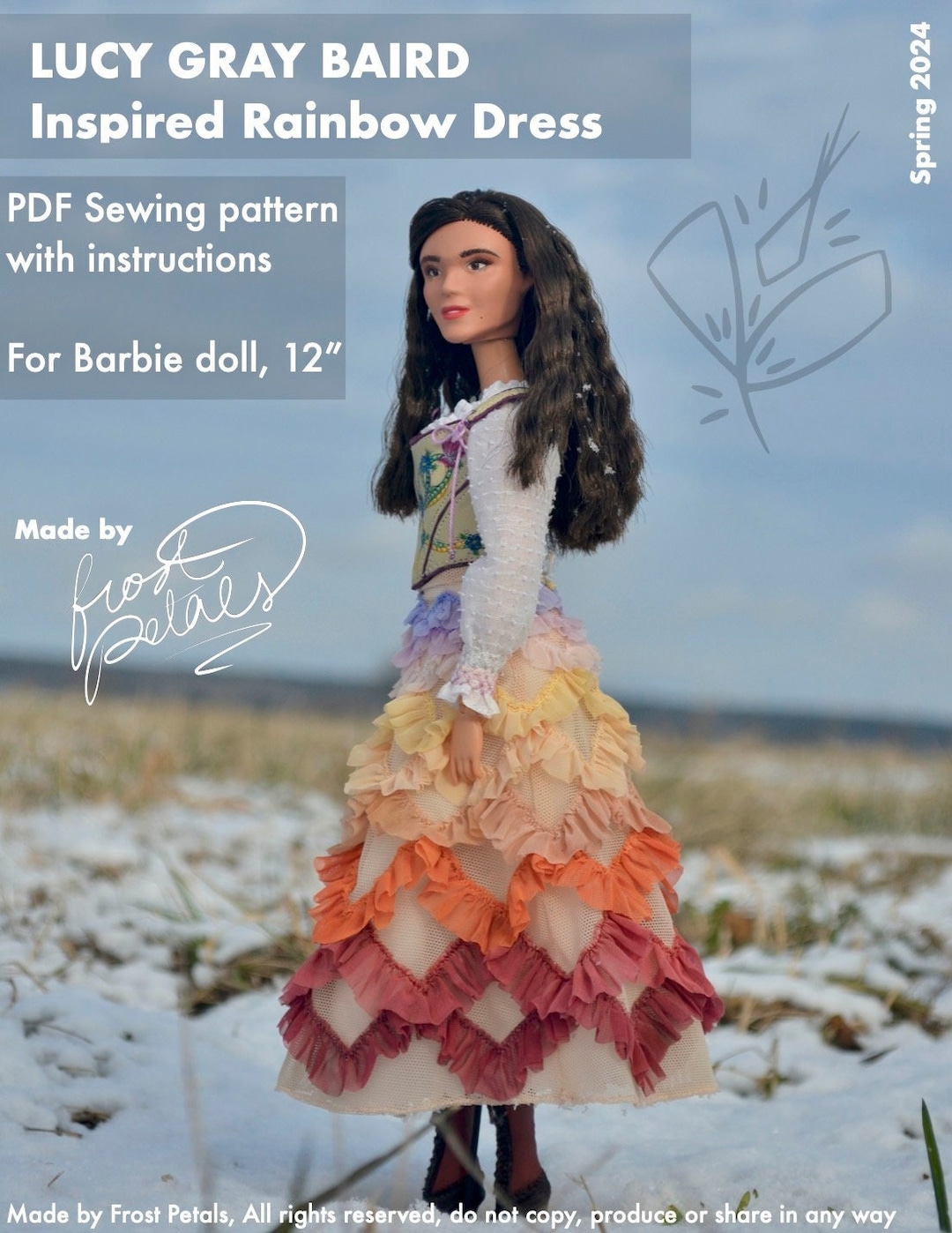 Fashion Barbie Dress Homemade Paper Dress Easy To Make Barbie