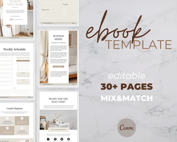 Ebook Template Blogger Template Workbook Template Lead Etsy Ebook Template Blogger Template Workbook Template Lead Etsy