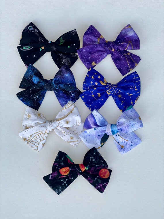 Galaxy Bows Etsy