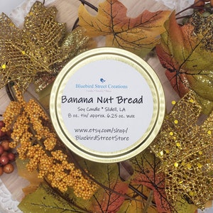 Banana Nut Bread Candle