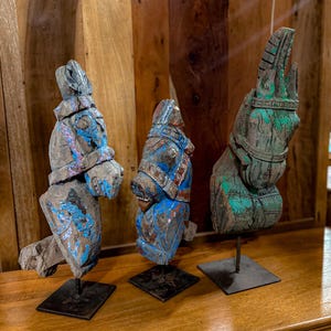 Wooden Animal Sculptures - Hand Carved in India