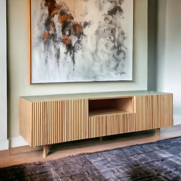 Japandi Console Table Etsy UK