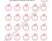 ABCs printable worksheet preschool uppercase and lowercase
