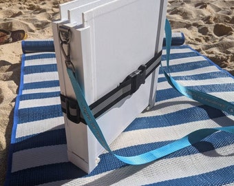 Allaprima Art Panel Carrier®. Safely transport your wet paintings. Light-weight & adjustable to different sizes. Ideal for Plein-Air.