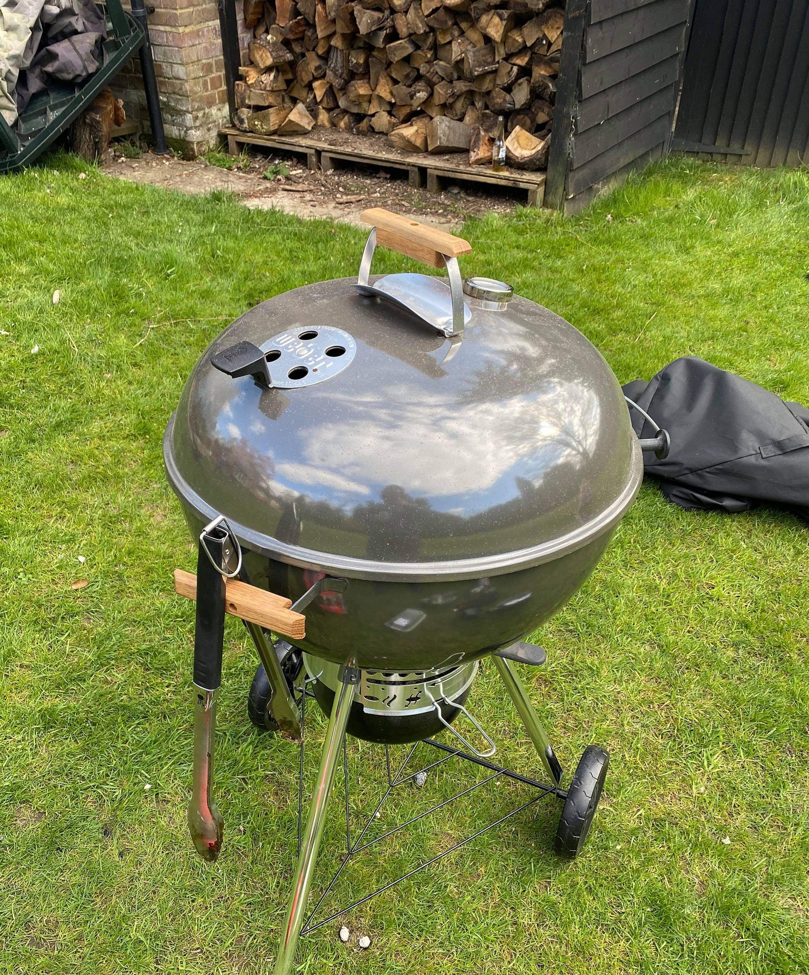 Pair of Oak Hardwood Handles for er Etsy UK