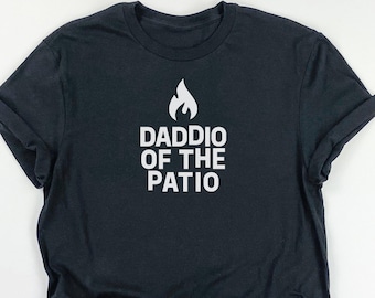 Funny Shirts for Men, Funny Guy Shirts, Shirts for Men, Funny Shirt for Men, Mens Shirts, Daddio of the Patio Shirt