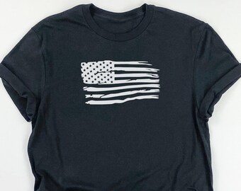 Funny Shirts for Men, Funny Guy Shirts, Shirts for Men, Funny Shirt for Men, Mens Shirts, Distressed American Flag Shirt