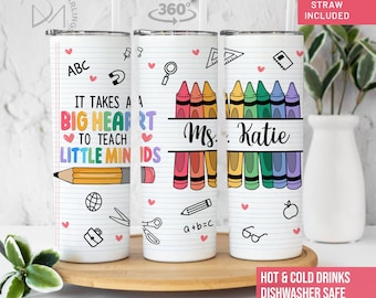 Custom Teacher Tumbler , Personalized teacher tumbler , Gift for teacher, Teacher tumbler , Teacher Appreciation Gift