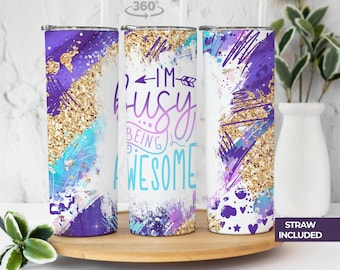 Funny Sarcastic Tumbler Gift - 20oz Stainless Steel Travel Cup