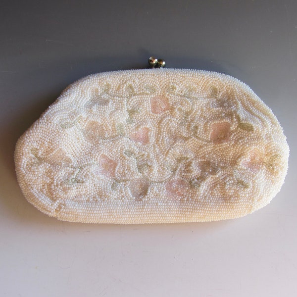 Vintage Beaded Clutch Purse