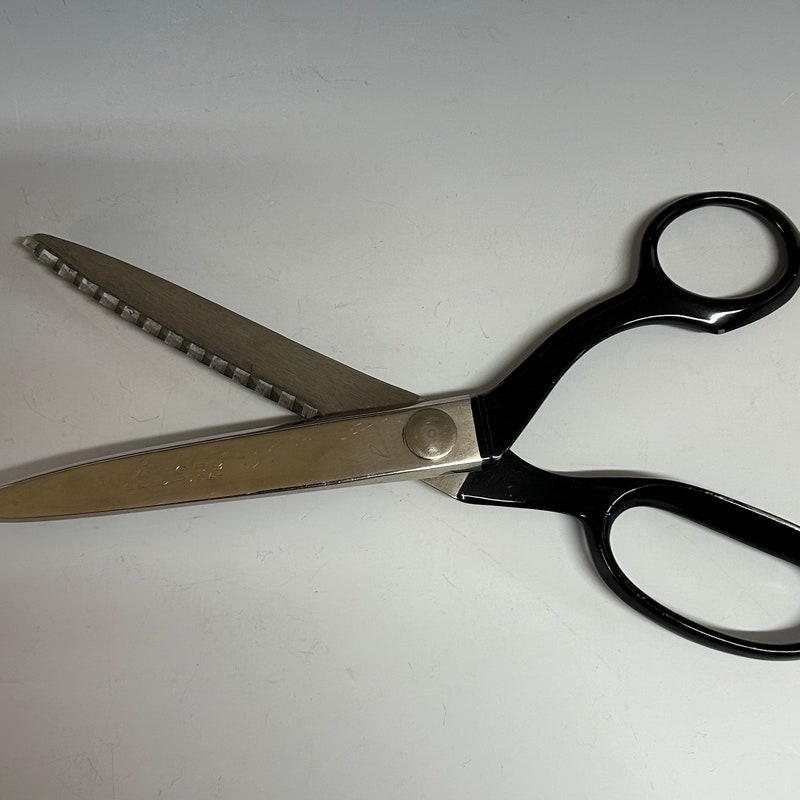 Zig Zag Scissors Fabric Etsy Zig zag scissors fabric etsy