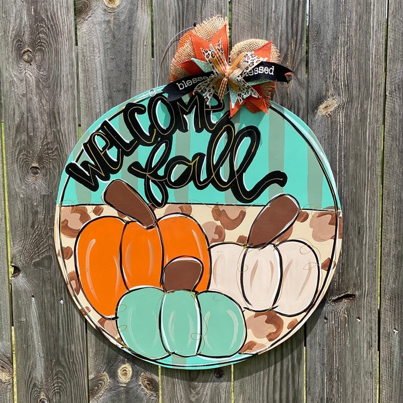 Fall Door Hanger - Etsy